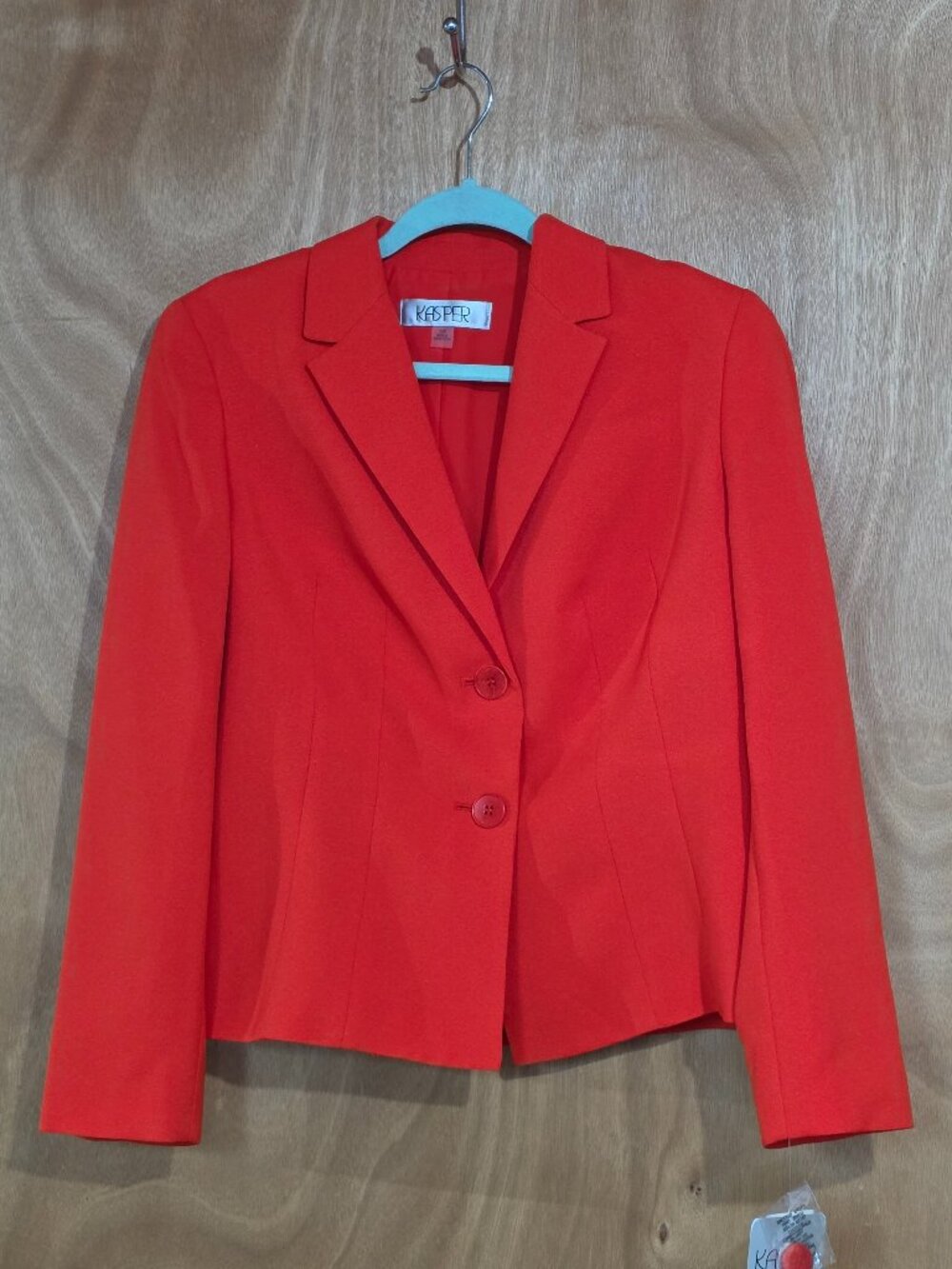 Kasper Red/Orange 12 Petite Jacket (NWT)